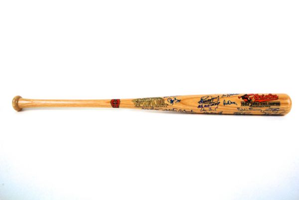 Baltimore Orioles 1983 World Series Championship Signed Bat